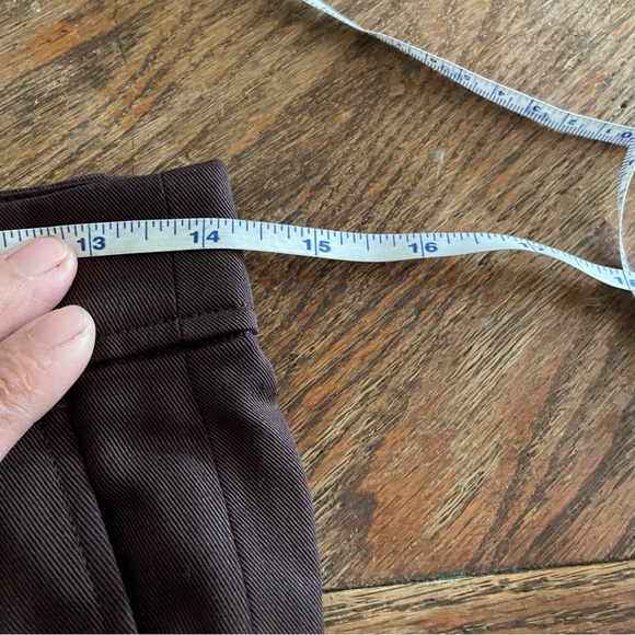 The Reset R Label Dark Brown women's Dress Pants size XS - Picture 6 of 7